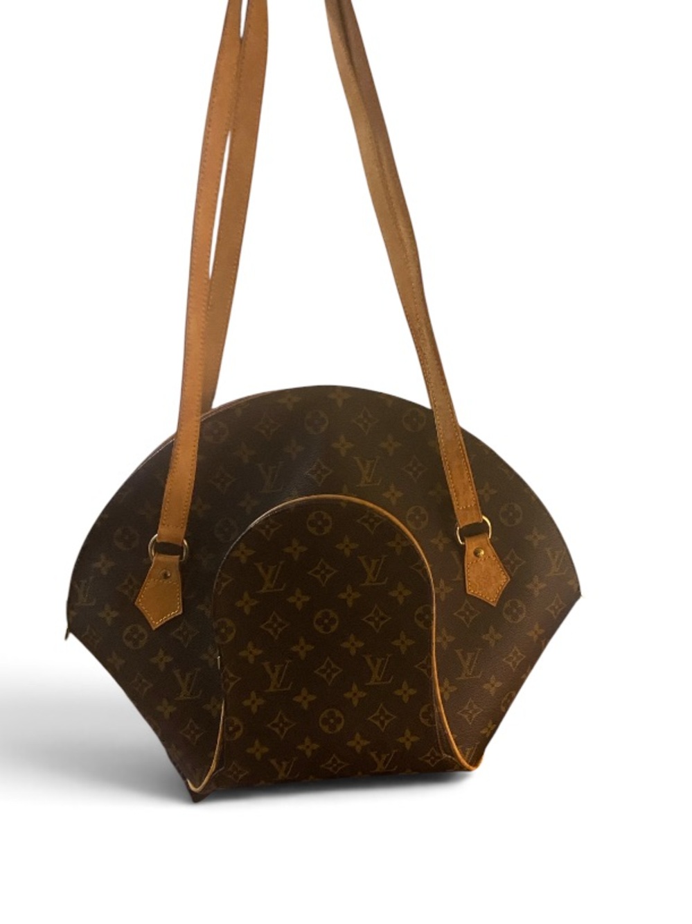 Louis Vuitton Monogram Canvas Ellipse GM Shoulder Bag in Brown